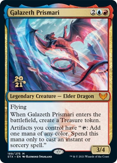 Galazeth Prismari [Strixhaven: School of Mages Prerelease Promos] | Deep Dive Games St. Marys