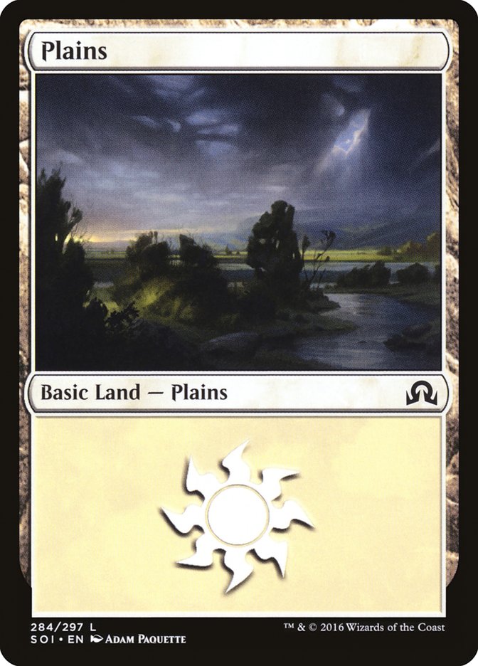 Plains (284) [Shadows over Innistrad] | Deep Dive Games St. Marys