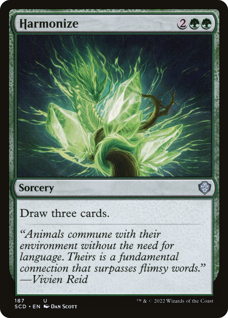 Harmonize [Starter Commander Decks] | Deep Dive Games St. Marys