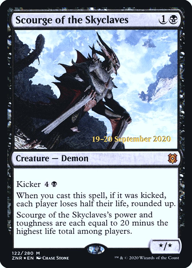 Scourge of the Skyclaves [Zendikar Rising Prerelease Promos] | Deep Dive Games St. Marys