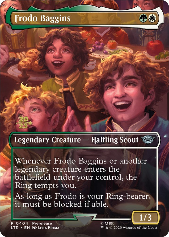 Frodo Baggins [The Lord of the Rings: Tales of Middle-Earth Prerelease Promos] | Deep Dive Games St. Marys