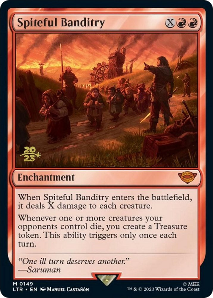 Spiteful Banditry [The Lord of the Rings: Tales of Middle-Earth Prerelease Promos] | Deep Dive Games St. Marys
