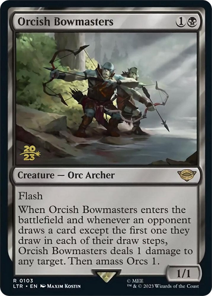 Orcish Bowmasters [The Lord of the Rings: Tales of Middle-Earth Prerelease Promos] | Deep Dive Games St. Marys