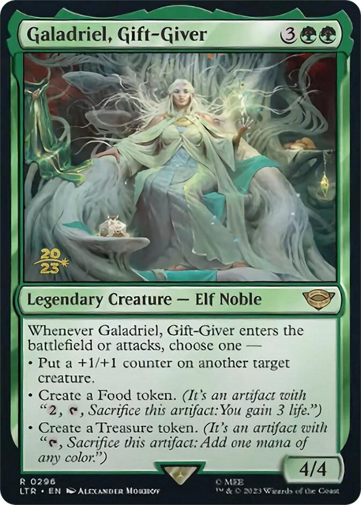 Galadriel, Gift-Giver [The Lord of the Rings: Tales of Middle-Earth Prerelease Promos] | Deep Dive Games St. Marys