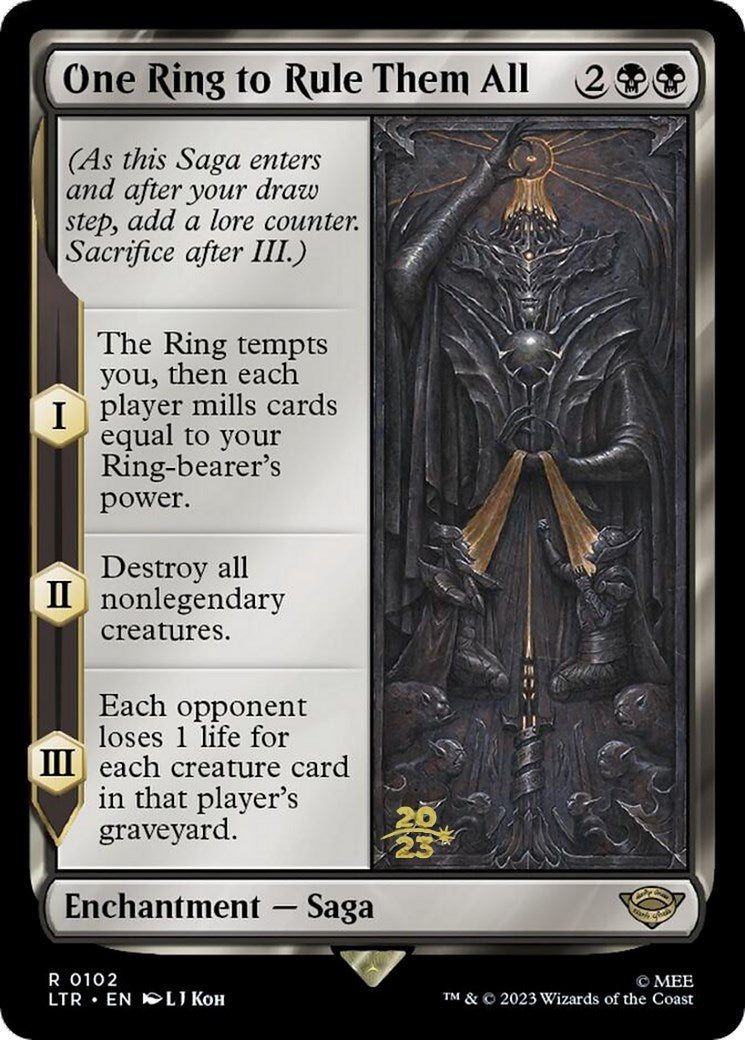 One Ring to Rule Them All [The Lord of the Rings: Tales of Middle-Earth Prerelease Promos] | Deep Dive Games St. Marys