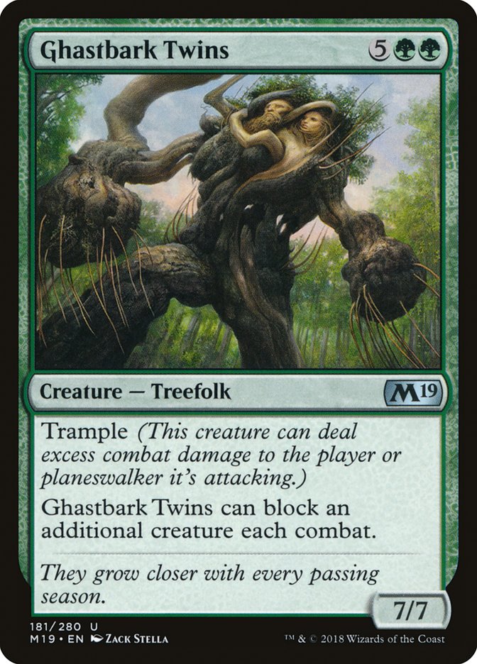 Ghastbark Twins [Core Set 2019] | Deep Dive Games St. Marys