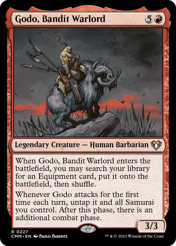 Godo, Bandit Warlord [Commander Masters] | Deep Dive Games St. Marys