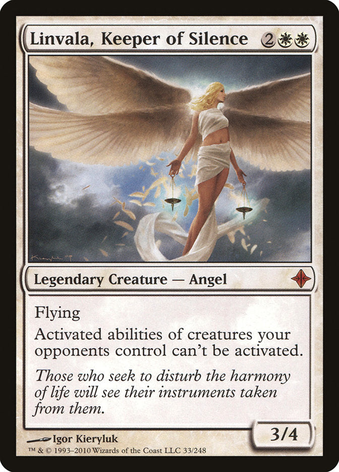 Linvala, Keeper of Silence [Rise of the Eldrazi] | Deep Dive Games St. Marys