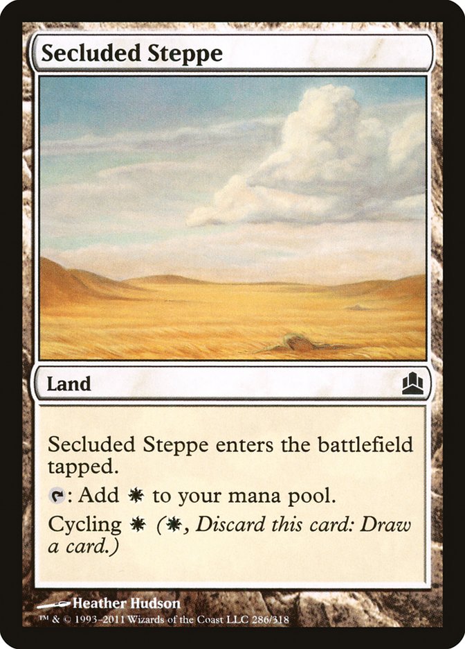 Secluded Steppe [Commander 2011] | Deep Dive Games St. Marys