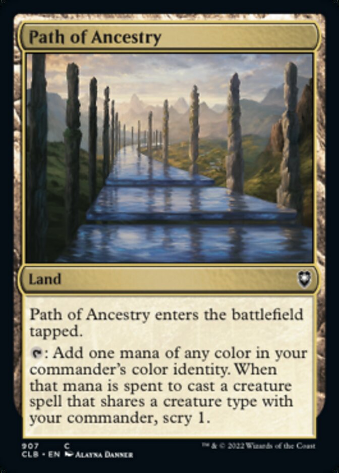 Path of Ancestry [Commander Legends: Battle for Baldur's Gate] | Deep Dive Games St. Marys