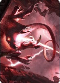 Thundering Rebuke Art Card [Zendikar Rising Art Series] | Deep Dive Games St. Marys
