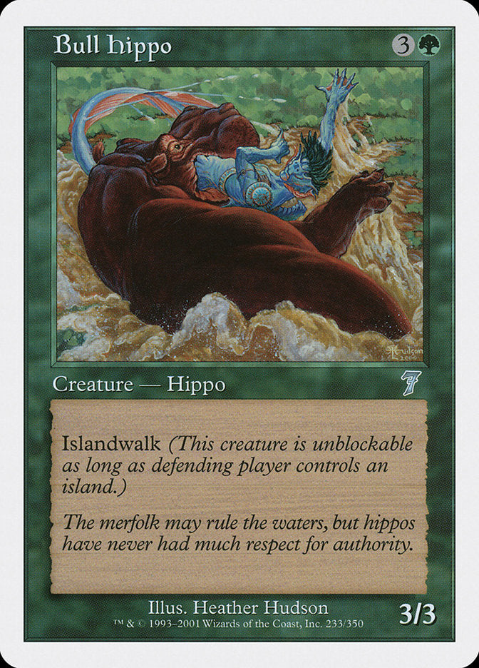 Bull Hippo [Seventh Edition] | Deep Dive Games St. Marys