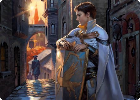 Dennick, Pious Apprentice Art Card [Innistrad: Midnight Hunt Art Series] | Deep Dive Games St. Marys