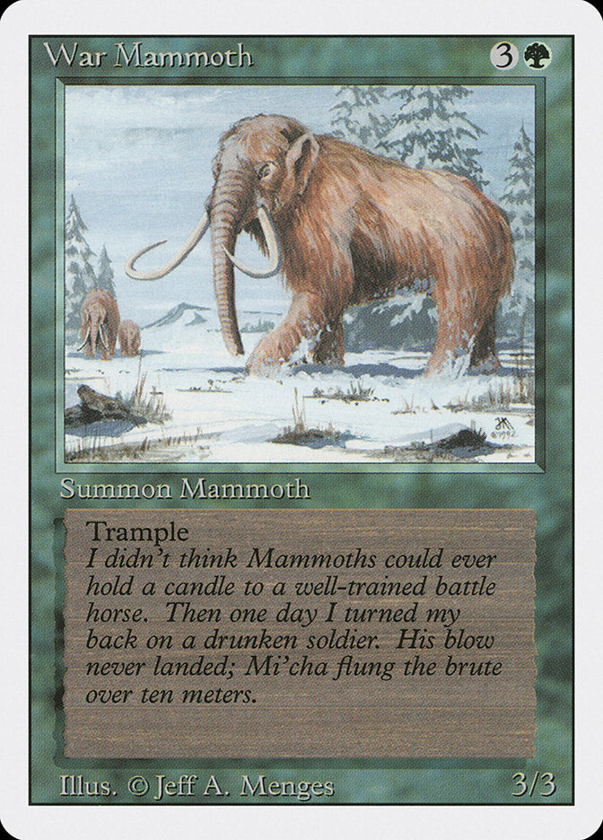 War Mammoth [Revised Edition] | Deep Dive Games St. Marys