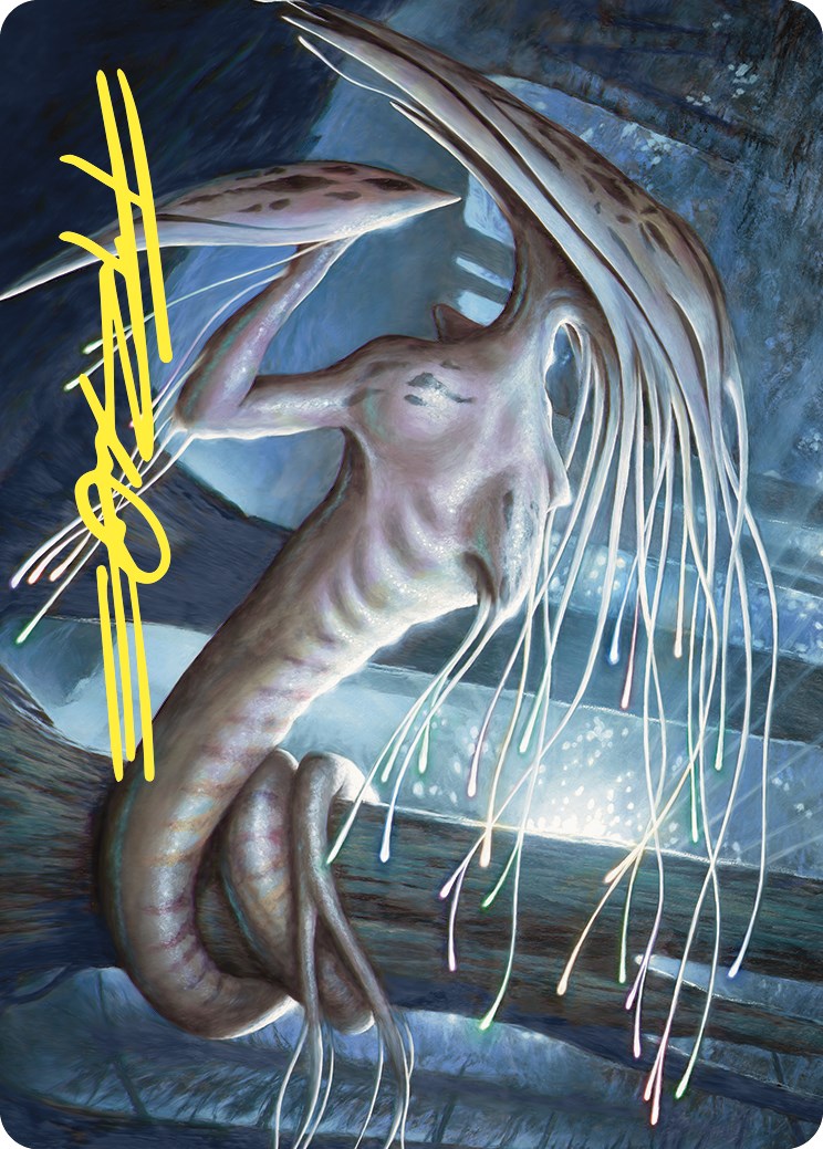 Manaweft Sliver Art Card (Gold-Stamped Signature) [Commander Masters Art Series] | Deep Dive Games St. Marys