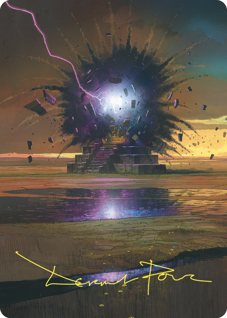 Return to Dust Art Card (Gold-Stamped Signature) [Commander Masters Art Series] | Deep Dive Games St. Marys