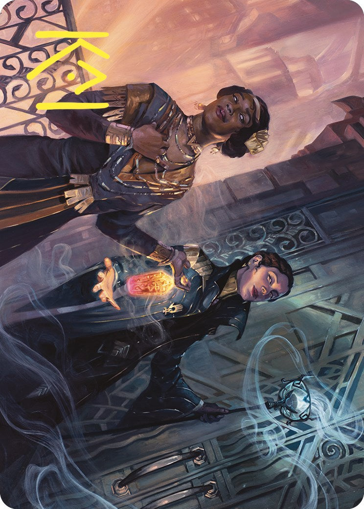 Bribery Art Card (Gold-Stamped Signature) [Commander Masters Art Series] | Deep Dive Games St. Marys