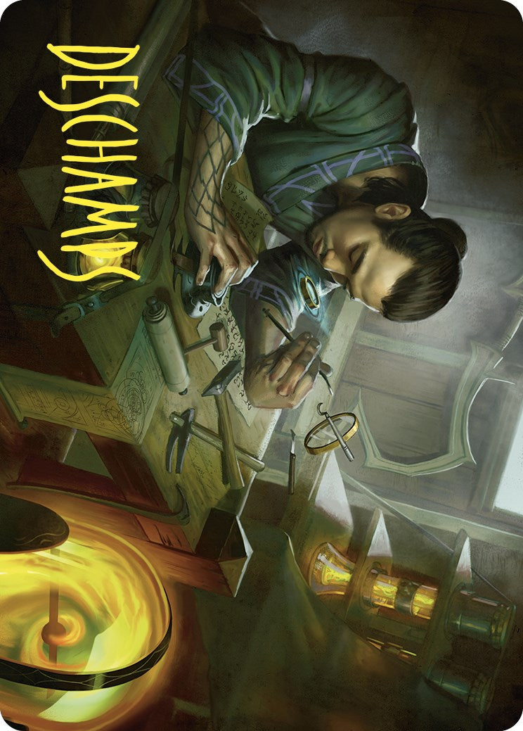 Renowned Weaponsmith Art Card (Gold-Stamped Signature) [Commander Masters Art Series] | Deep Dive Games St. Marys