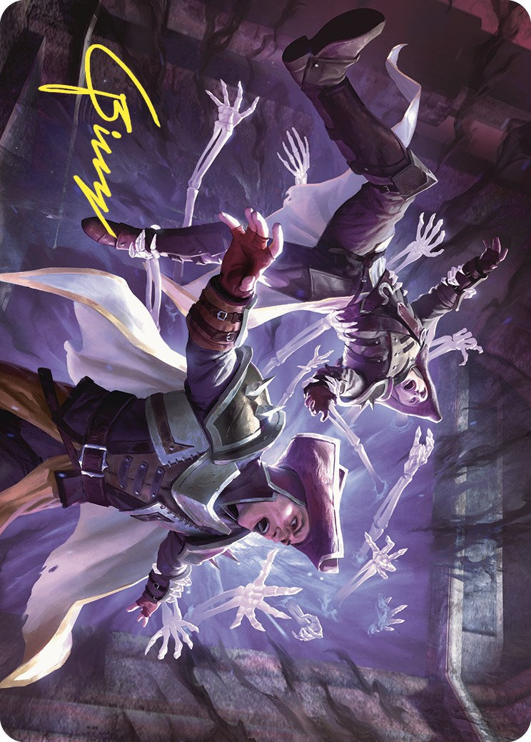 Grave Pact Art Card (Gold-Stamped Signature) [Commander Masters Art Series] | Deep Dive Games St. Marys