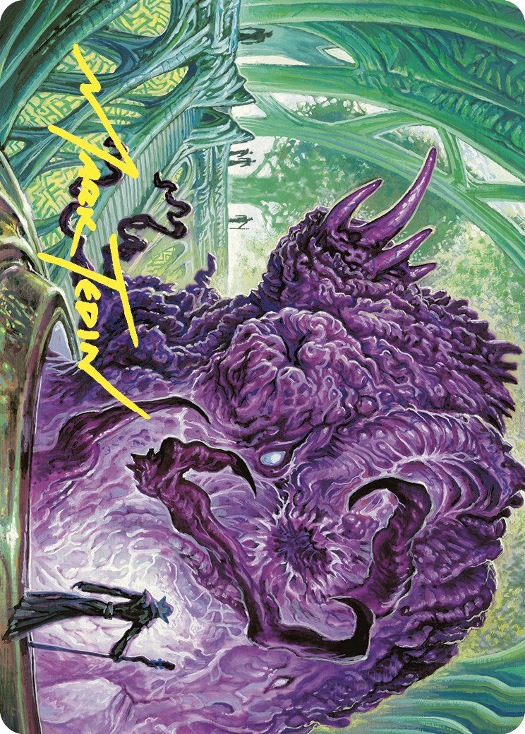 Experiment Kraj Art Card (Gold-Stamped Signature) [Commander Masters Art Series] | Deep Dive Games St. Marys