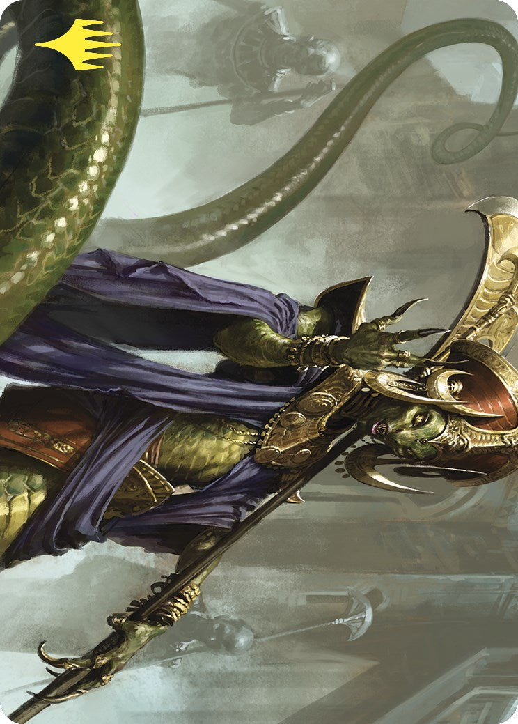 Sidisi, Brood Tyrant Art Card (Gold-Stamped) [Commander Masters Art Series] | Deep Dive Games St. Marys