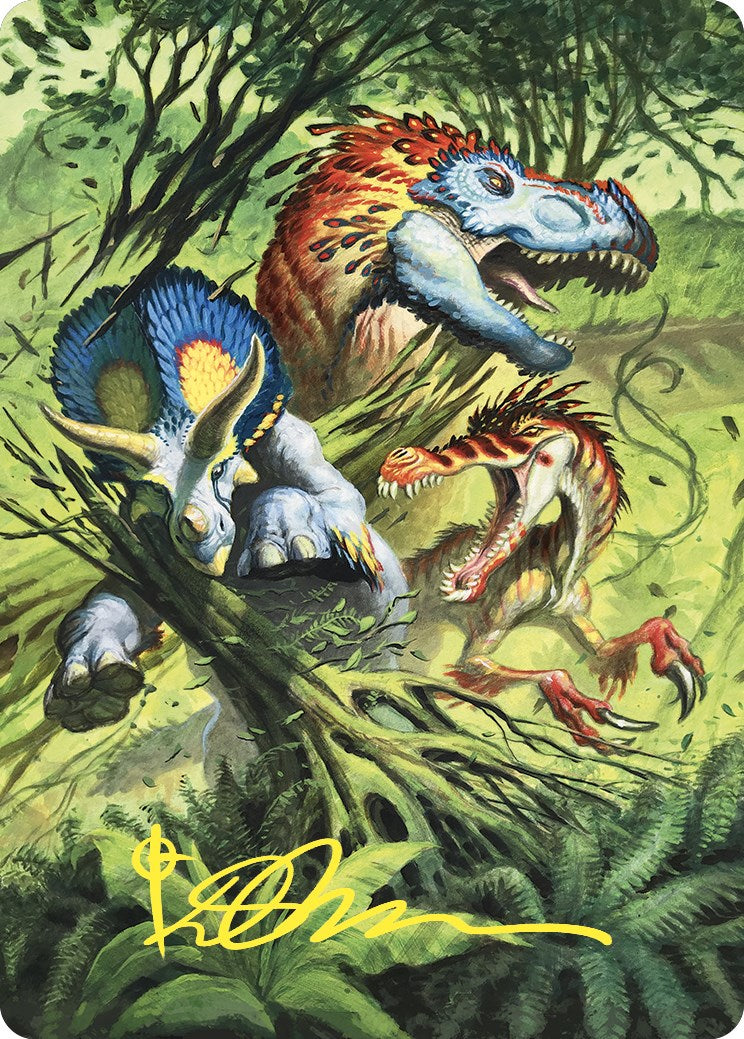 Finale of Devastation Art Card (Gold-Stamped Signature) [Commander Masters Art Series] | Deep Dive Games St. Marys