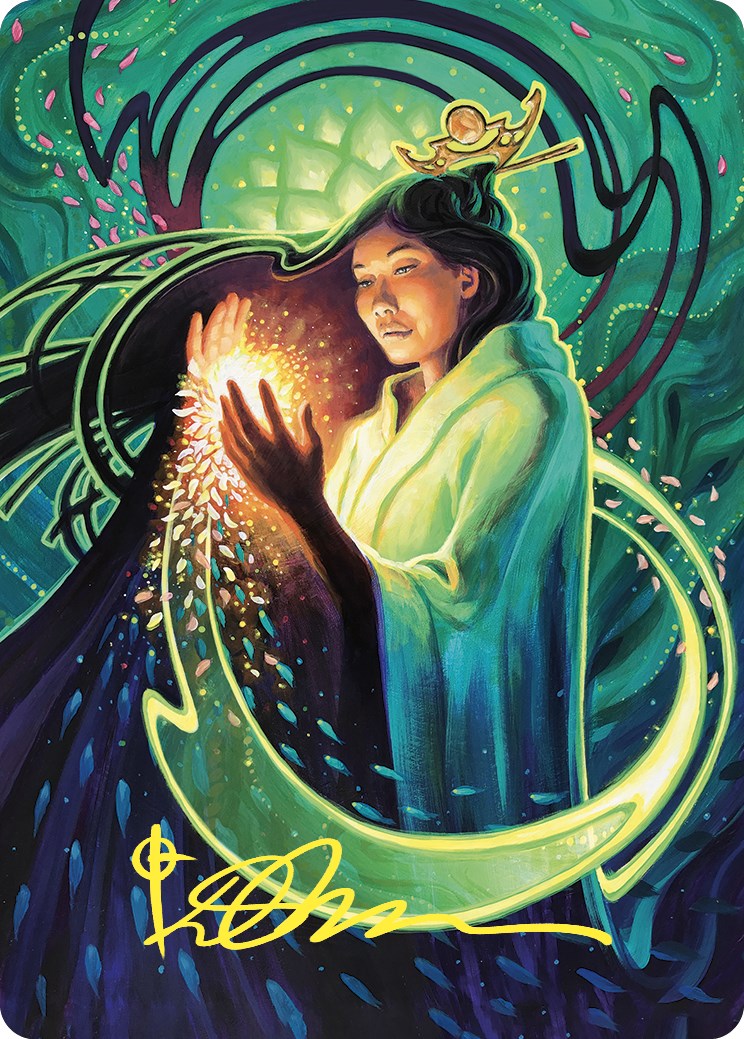 Obscuring Haze Art Card (Gold-Stamped Signature) [Commander Masters Art Series] | Deep Dive Games St. Marys