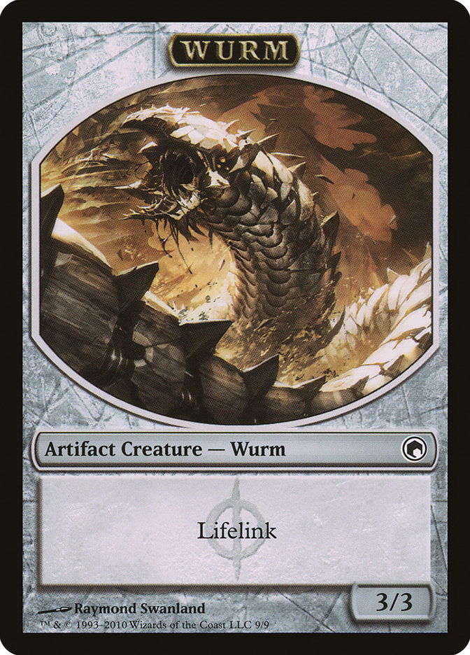 Wurm Token (9/9) [Scars of Mirrodin Tokens] | Deep Dive Games St. Marys