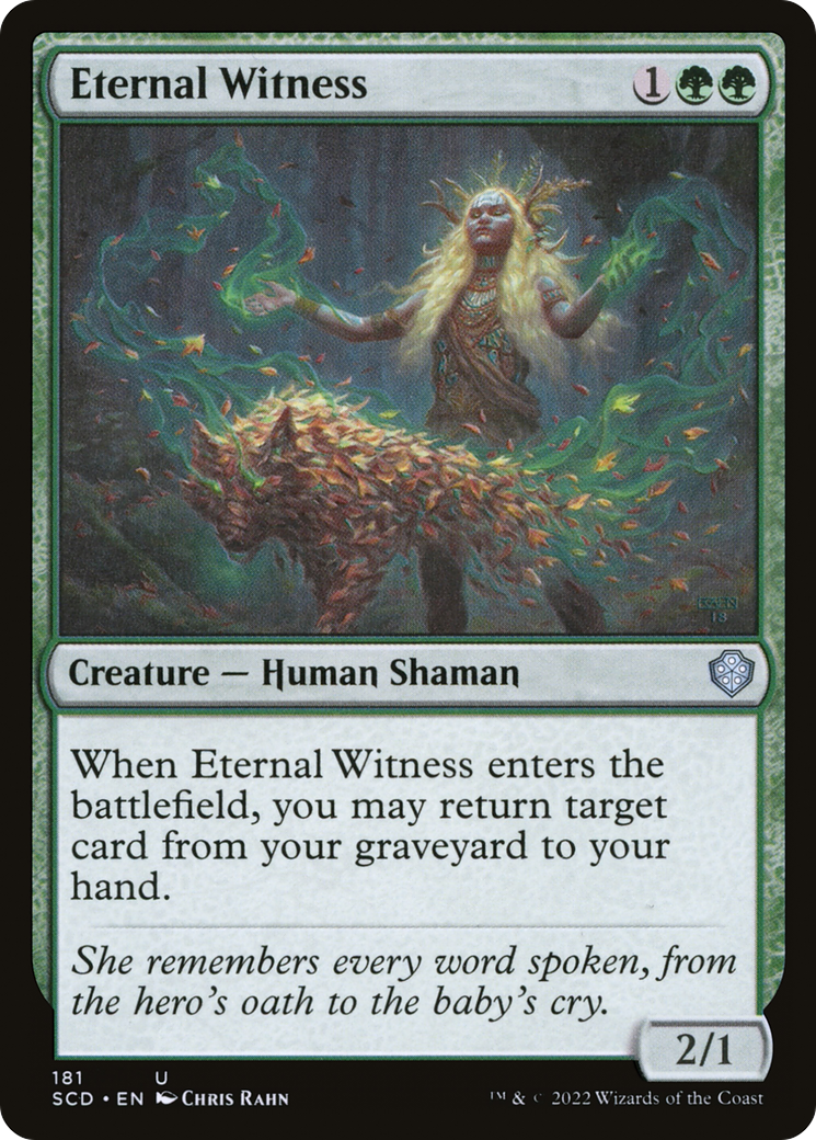 Eternal Witness [Starter Commander Decks] | Deep Dive Games St. Marys