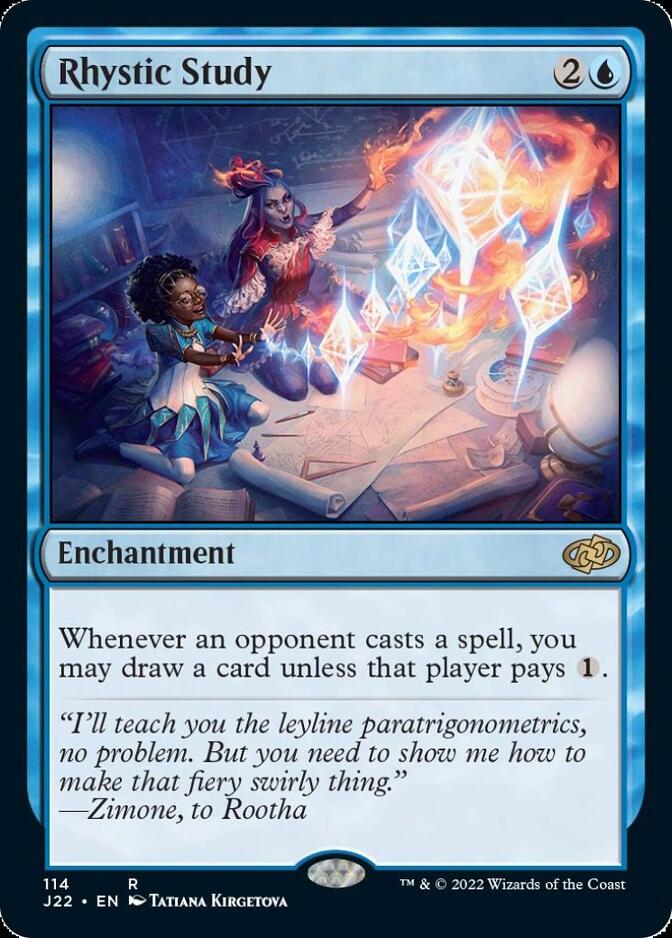 Rhystic Study [Jumpstart 2022] | Deep Dive Games St. Marys