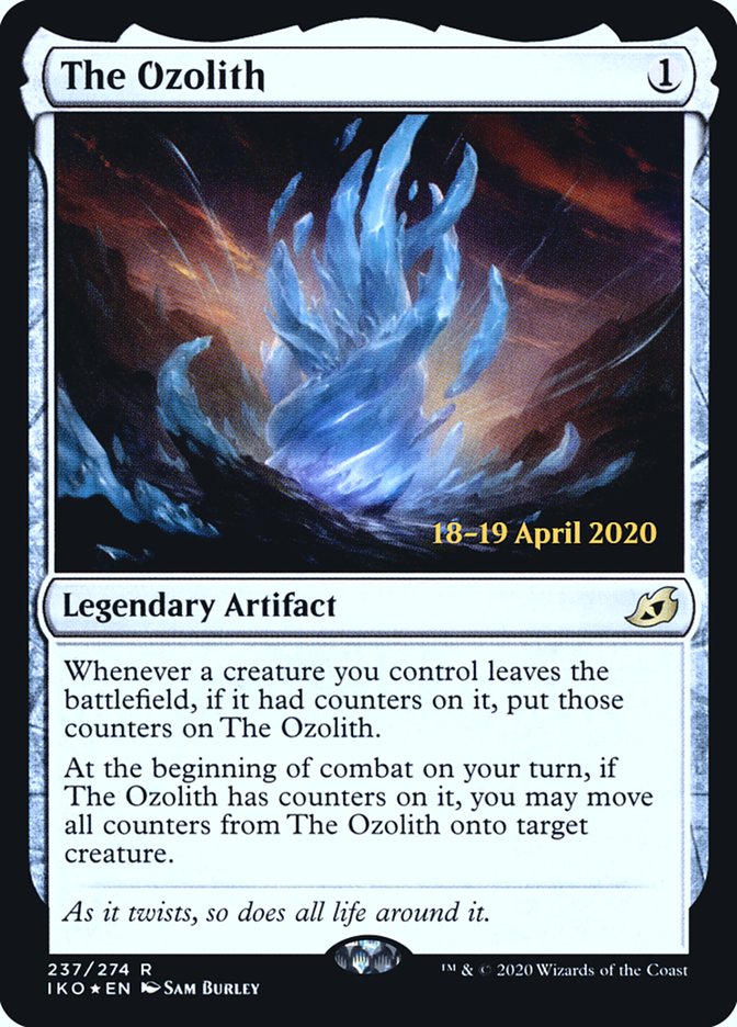 The Ozolith [Ikoria: Lair of Behemoths Prerelease Promos] | Deep Dive Games St. Marys