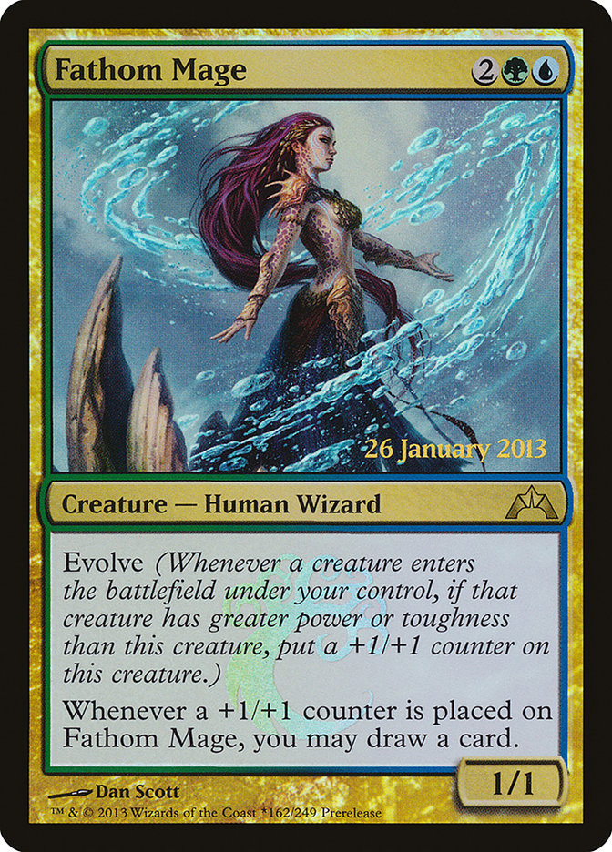 Fathom Mage [Gatecrash Prerelease Promos] | Deep Dive Games St. Marys