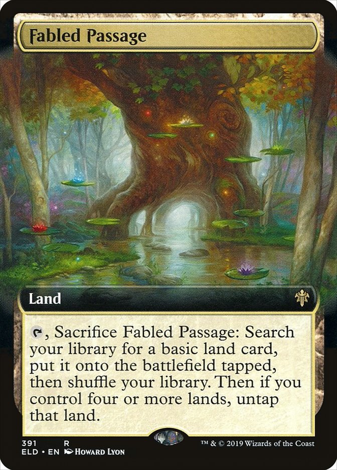 Fabled Passage (Extended Art) [Throne of Eldraine] | Deep Dive Games St. Marys