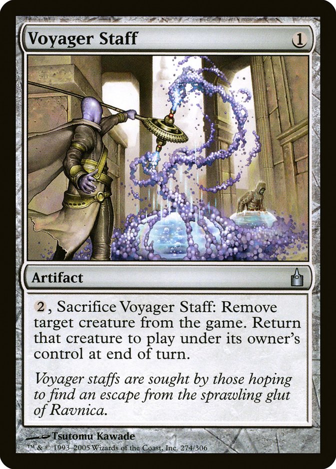 Voyager Staff [Ravnica: City of Guilds] | Deep Dive Games St. Marys