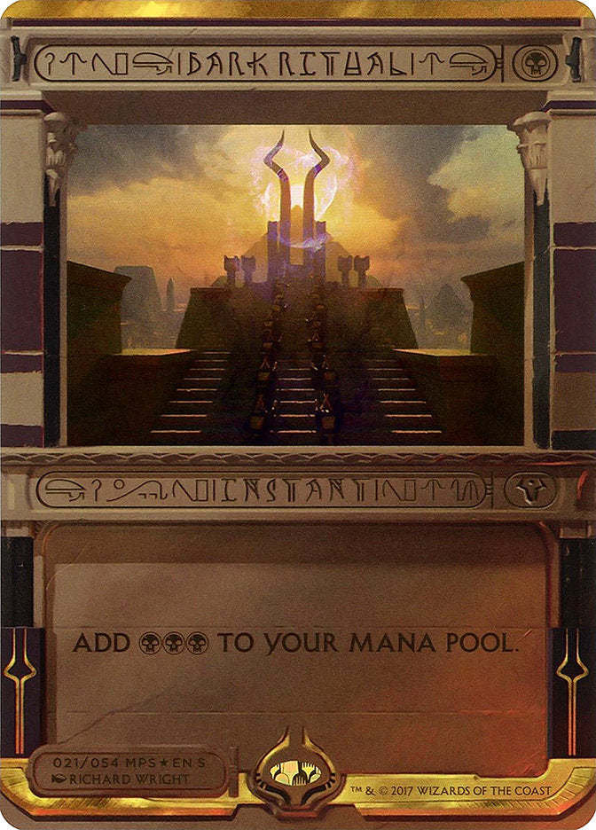 Dark Ritual (Invocation) [Amonkhet Invocations] | Deep Dive Games St. Marys
