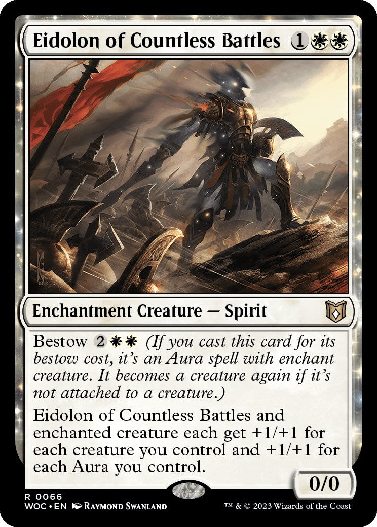 Eidolon of Countless Battles [Wilds of Eldraine Commander] | Deep Dive Games St. Marys