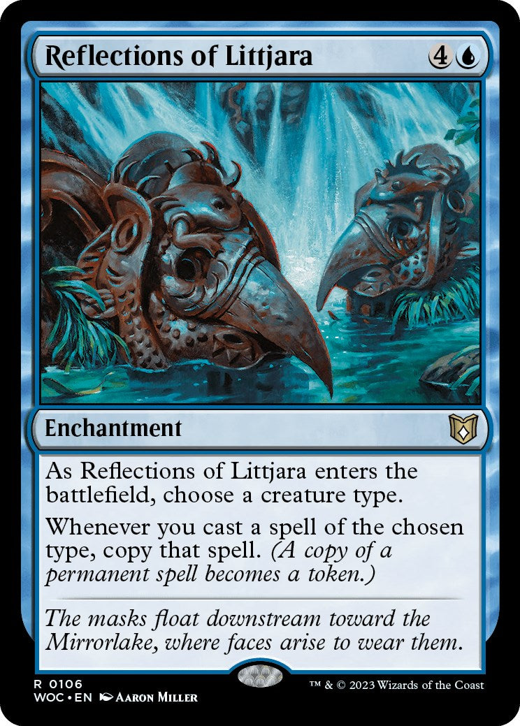 Reflections of Littjara [Wilds of Eldraine Commander] | Deep Dive Games St. Marys