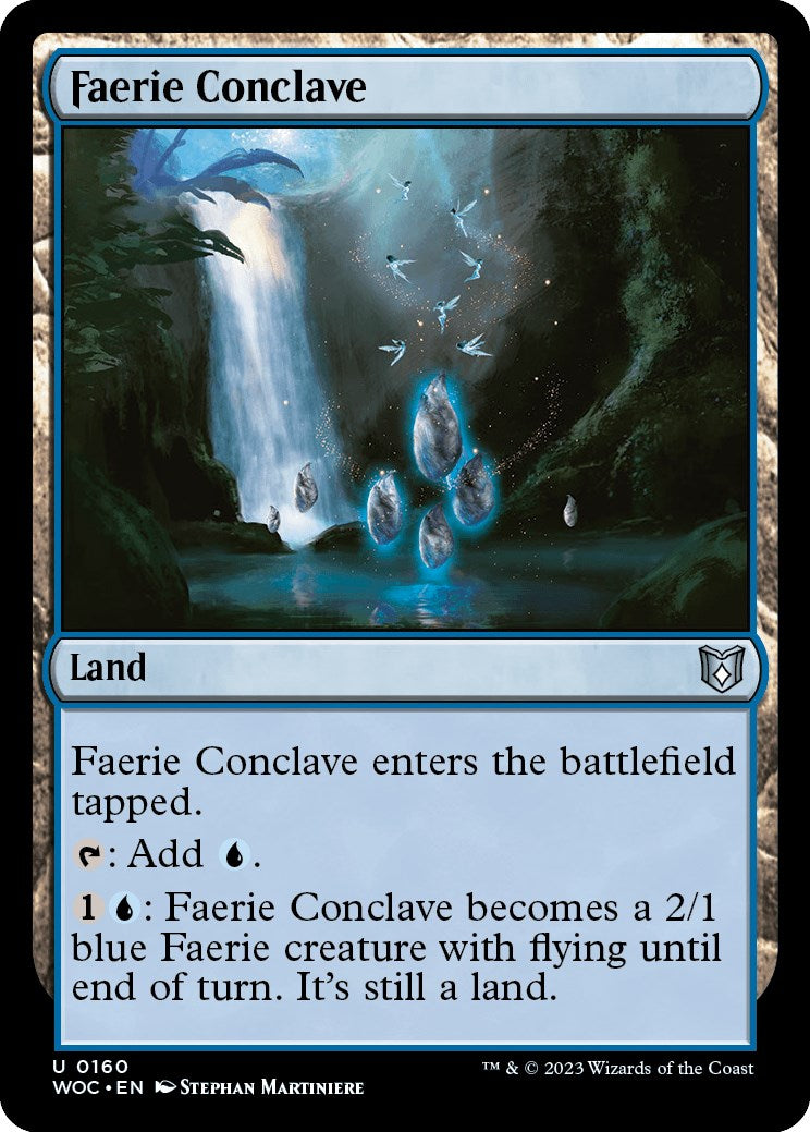 Faerie Conclave [Wilds of Eldraine Commander] | Deep Dive Games St. Marys