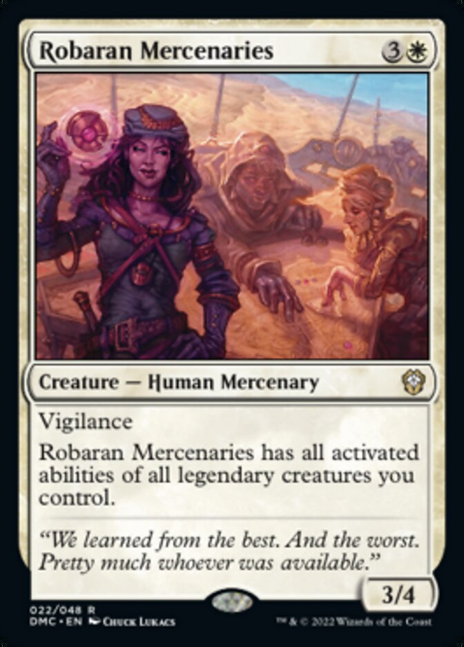 Robaran Mercenaries [Dominaria United Commander] | Deep Dive Games St. Marys