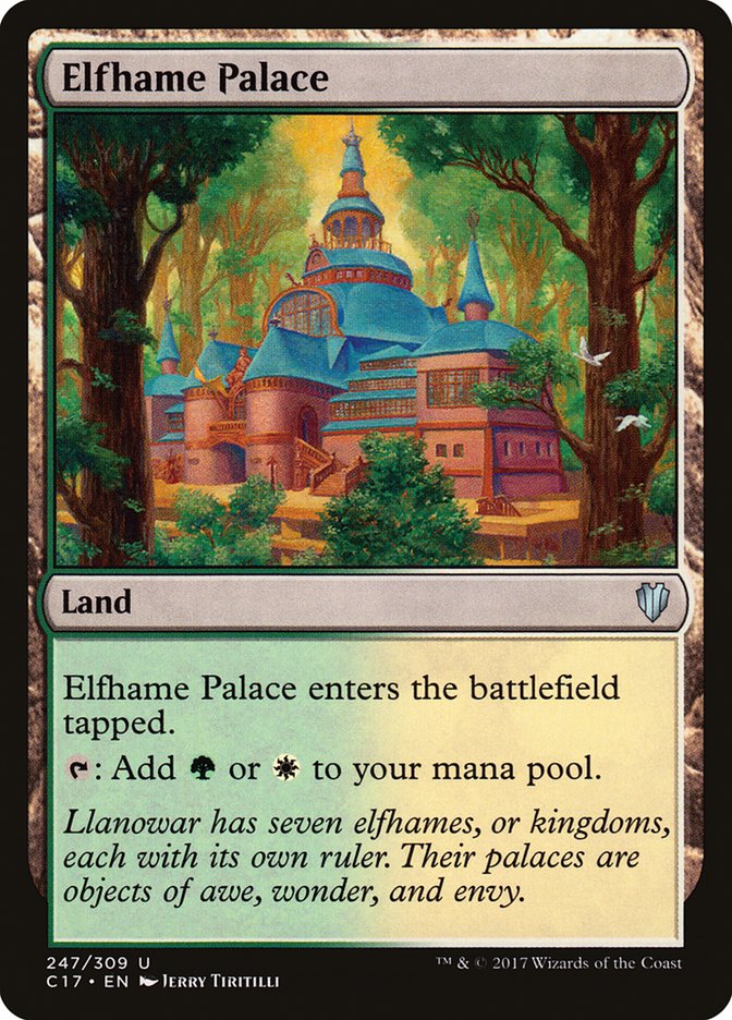 Elfhame Palace [Commander 2017] | Deep Dive Games St. Marys