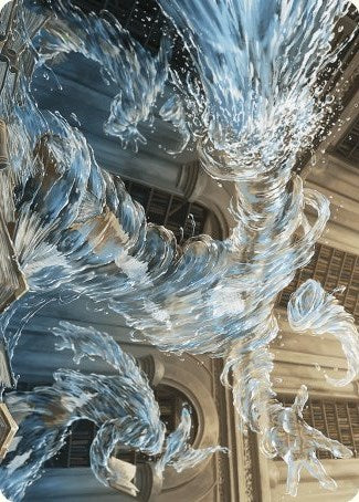 Splashy Spellcaster Art Card [Wilds of Eldraine Art Series] | Deep Dive Games St. Marys