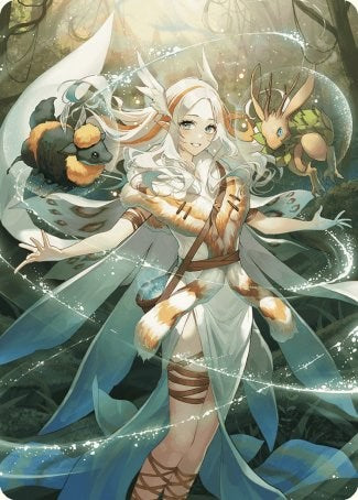 Greater Auramancy Anime Art Card [Wilds of Eldraine Art Series] | Deep Dive Games St. Marys