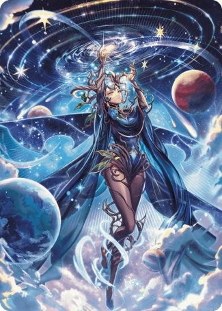 Omniscience Anime Art Card [Wilds of Eldraine Art Series] | Deep Dive Games St. Marys