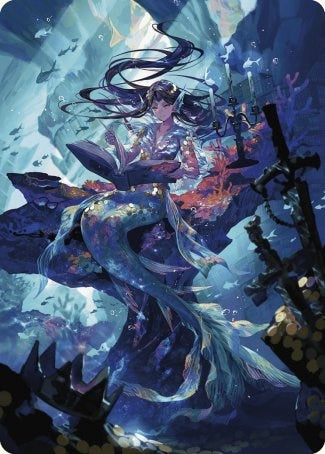 Rhystic Study Art Card [Wilds of Eldraine Art Series] | Deep Dive Games St. Marys