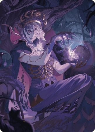 Necropotence Art Card [Wilds of Eldraine Art Series] | Deep Dive Games St. Marys