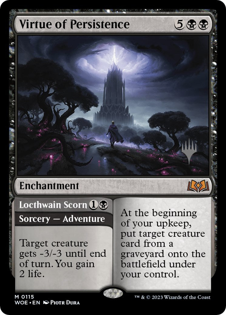 Virtue of Persistence (Promo Pack) [Wilds of Eldraine Promos] | Deep Dive Games St. Marys
