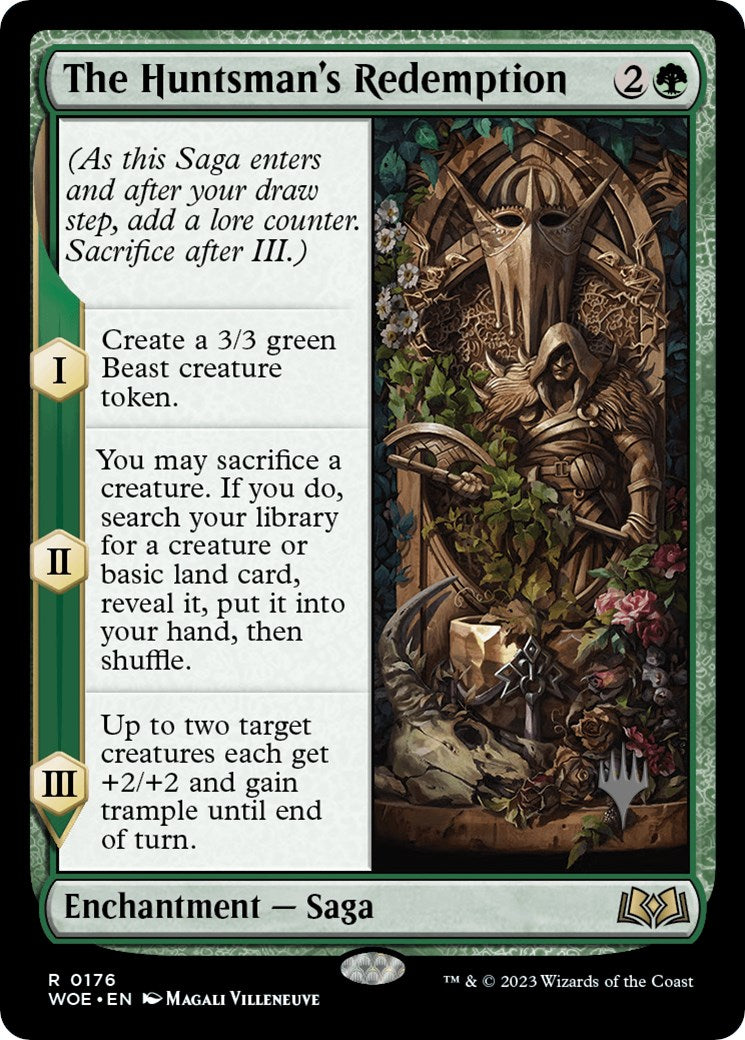 The Huntsman's Redemption (Promo Pack) [Wilds of Eldraine Promos] | Deep Dive Games St. Marys