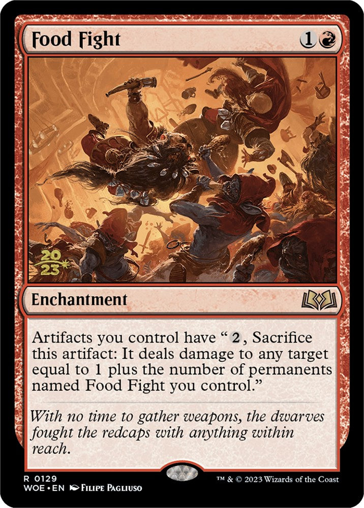 Food Fight [Wilds of Eldraine Prerelease Promos] | Deep Dive Games St. Marys