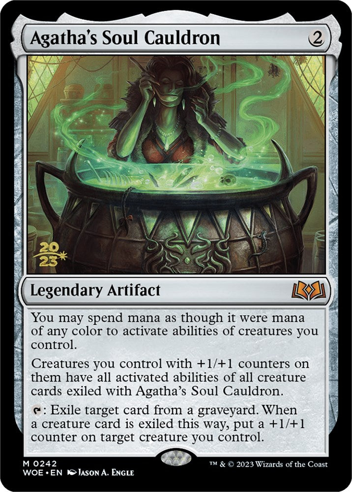 Agatha's Soul Cauldron [Wilds of Eldraine Prerelease Promos] | Deep Dive Games St. Marys