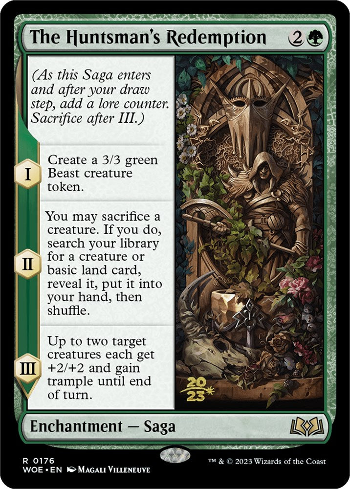 The Huntsman's Redemption [Wilds of Eldraine Prerelease Promos] | Deep Dive Games St. Marys